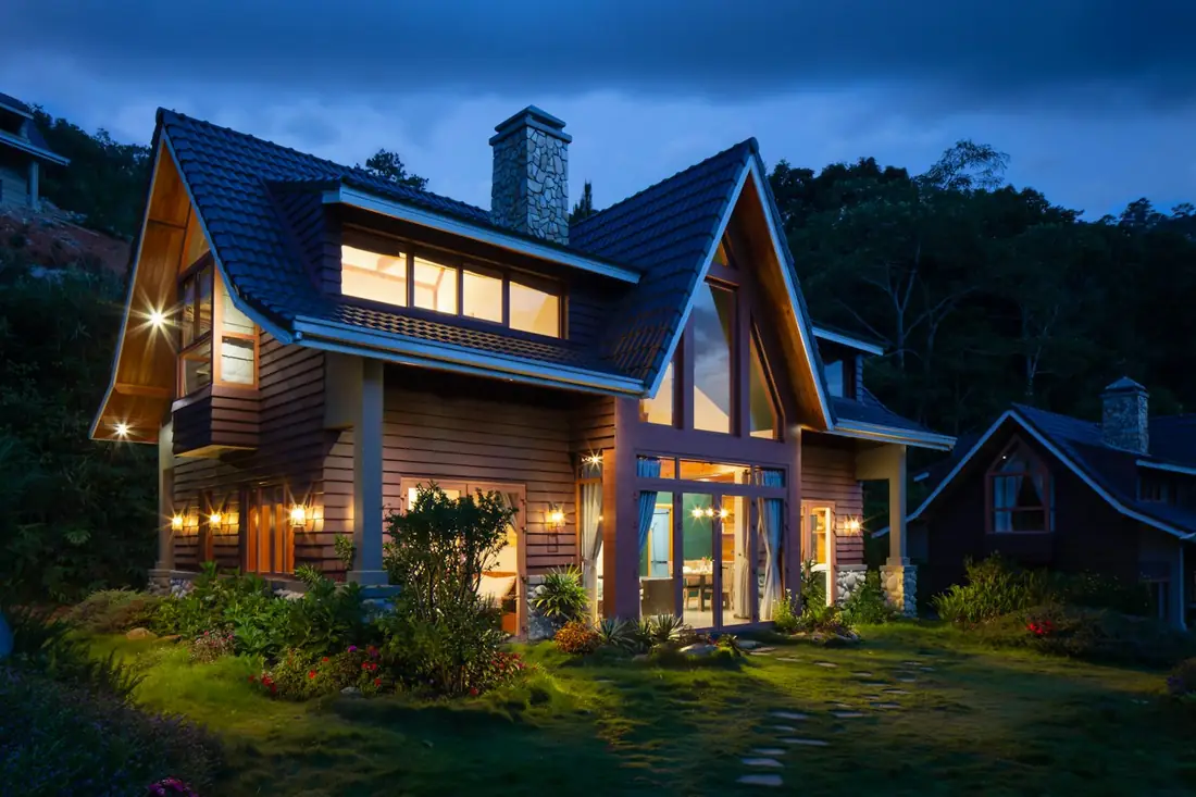 Craftsman-style house