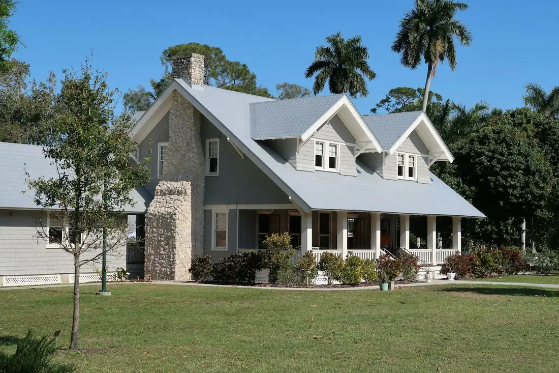 House with a covered porch
