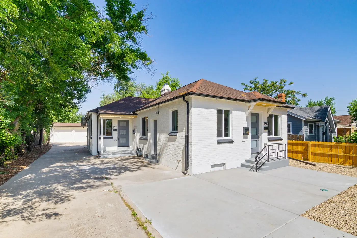 Denver duplex exterior