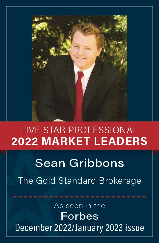 Five Star Professional 2022 Market Leader award, Sean Gribbons